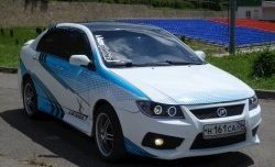 4 999 р. Передний бампер Sport Lifan Solano  дорестайлинг (2010-2015) (Неокрашенный)  с доставкой в г. Пермь. Увеличить фотографию 10