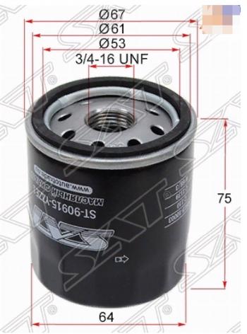 Фильтр масляный SAT (A,E,S,NZ,ZZFE) Lexus CT200h A10, Lifan CT200h (A10), Pontiac Vibe (ZZE), Toyota Allion (T260), Aqua (P10), Corolla (E110,  E210), Corolla Axio ((E160) седан), Corolla Fielder (E160), Corolla Rumion (E150), Corolla Spacio (E120), Corolla Verso (Е120,  AR10), Funcargo, Harrier (XU10,  XU60), Prius (XW10), RAV4 (XA10,  XA40,  XA50), Vitz (XP10), Yaris (XP10)