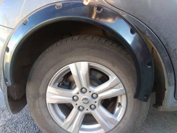 1 249 р. Универсальные расширители колёсных арок Uni Honda Civic FL хэтчбэк 5 дв. рестайлинг (2024-2025) (Вылет 40 мм (без сужений к краям), Поверхность: глянец )  с доставкой в г. Пермь. Увеличить фотографию 24