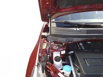 2 049 р. Упоры капота Russtal Lifan X70 (2018-2025)  с доставкой в г. Пермь. Увеличить фотографию 2