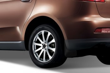 359 р. Брызговики задние Frosch Luxgen 7 SUV (2014-2025)  с доставкой в г. Пермь. Увеличить фотографию 2