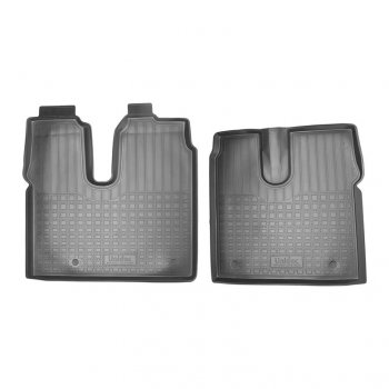 Коврики салонные Norplast Unidec MAN TGX (2007-2025) (Цвет: черный)