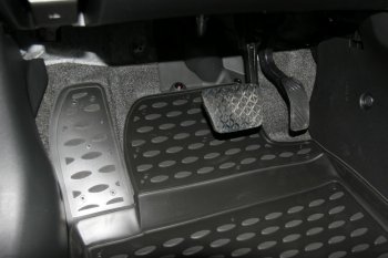 3 699 р. Коврики в салон (чёрные) Element Mazda Demio 3 DE дорестайлинг (2007-2011)  с доставкой в г. Пермь. Увеличить фотографию 2
