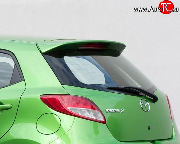 2 599 р. Спойлер M-VRS Mazda Demio 3 DE дорестайлинг (2007-2011) (Неокрашенный)  с доставкой в г. Пермь