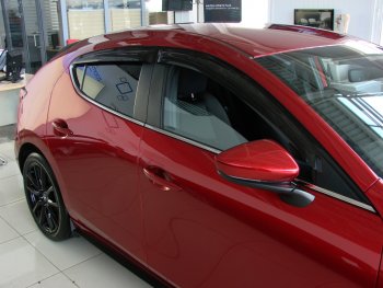 Дефлектора окон SIM 4 Door Mazda 3/Axela BP хэтчбэк (2019-2025)