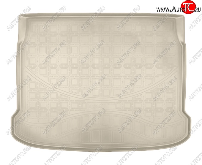 1 899 р. Коврик в багажник Norplast  Mazda 3/Axela  BP (2019-2025) хэтчбэк (Бежевый)  с доставкой в г. Пермь