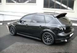 6 649 р. Накладки на колёсные арки ASC MAGNUM Mazda 3/Axela BK дорестайлинг, хэтчбэк (2003-2006) (Неокрашенные)  с доставкой в г. Пермь. Увеличить фотографию 3
