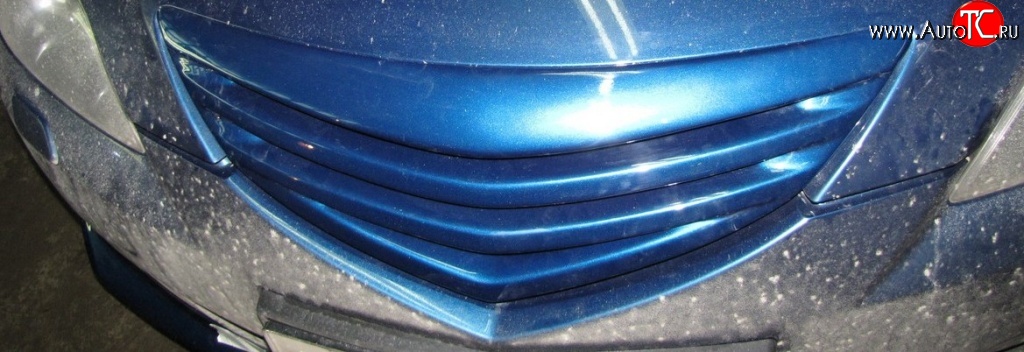 3 299 р. Решётка радиатора Extremma Mazda 3/Axela BK дорестайлинг, хэтчбэк (2003-2006) (Неокрашенная)  с доставкой в г. Пермь