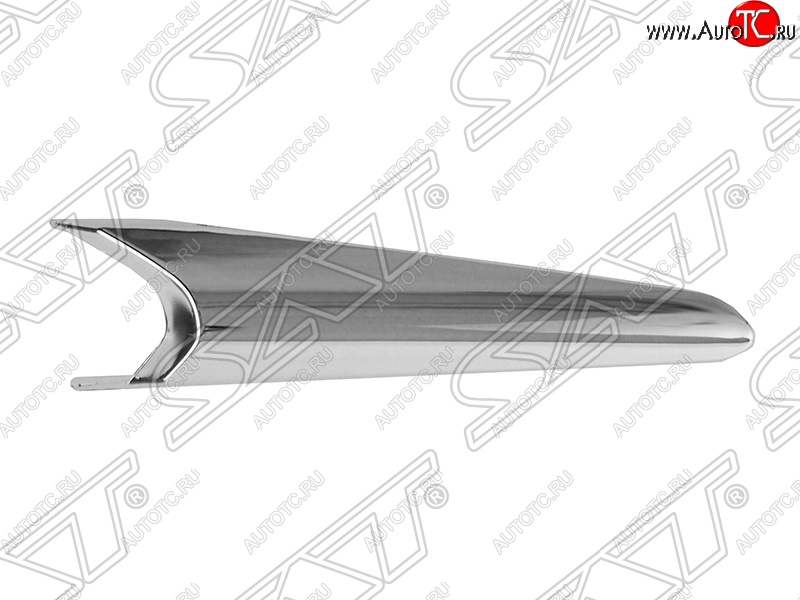 519 р. Молдинг на передний бампер SAT  Mazda 3/Axela  BM (2016-2019) рестайлинг седан, рестайлинг, хэтчбэк (Неокрашенный)  с доставкой в г. Пермь