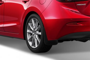 Задние брызговики Frosch Mazda 3/Axela  BM (2013-2016) дорестайлинг, хэтчбэк
