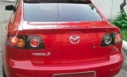4 599 р. Козырёк на заднее стекло CT v2 Mazda 3/Axela BK дорестайлинг седан (2003-2006) (Неокрашенный)  с доставкой в г. Пермь. Увеличить фотографию 3