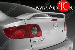 4 949 р. Спойлер CT Mazda 3/Axela BK дорестайлинг седан (2003-2006) (Неокрашенный)  с доставкой в г. Пермь