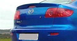 Лип спойлер Drive Mazda 3/Axela  BK (2003-2009) дорестайлинг седан, рестайлинг седан