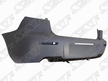 Бампер задний SAT (пр-во Тайвань) Mazda 3/Axela  BK (2006-2009) рестайлинг седан