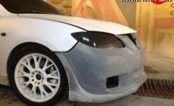 8 499 р. Передний бампер Mazda Speed Mazda 3/Axela BK дорестайлинг седан (2003-2006) (Неокрашенный)  с доставкой в г. Пермь. Увеличить фотографию 4