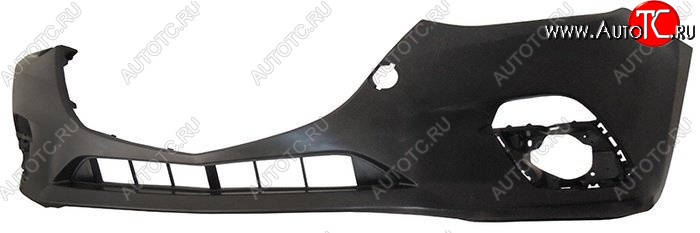 4 899 р. Бампер передний SAT  Mazda 3/Axela  BM (2013-2016) дорестайлинг седан (Неокрашенный)  с доставкой в г. Пермь