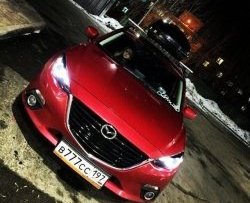 2 549 р. Рамка гос. номера Style  Mazda 3/Axela  BM (2013-2016) дорестайлинг седан  с доставкой в г. Пермь. Увеличить фотографию 2