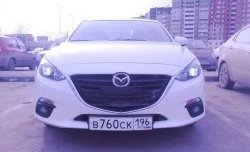 2 549 р. Рамка гос. номера Style  Mazda 3/Axela  BM (2013-2016) дорестайлинг седан  с доставкой в г. Пермь. Увеличить фотографию 3