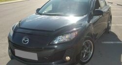 689 р. Реснички на фары Style  Mazda 3/Axela  BM (2013-2016) дорестайлинг седан (Неокрашенные)  с доставкой в г. Пермь. Увеличить фотографию 3