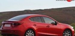1 699 р. Лип спойлер M-VRS Mazda 3/Axela BM дорестайлинг седан (2013-2016) (Неокрашенный)  с доставкой в г. Пермь. Увеличить фотографию 4