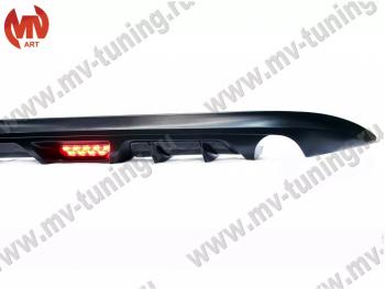 2 699 р. Стоп-сигнал в диффузор F1 Style (LED) MV-Tuning Mazda 3/Axela BM рестайлинг седан (2016-2019)  с доставкой в г. Пермь. Увеличить фотографию 4