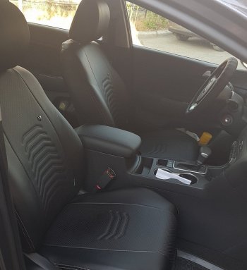 8 249 р. Чехлы для сидений Lord Autofashion Денвер (экокожа) Mazda 3/Axela BM дорестайлинг, хэтчбэк (2013-2016) (Чёрный, вставка чёрная)  с доставкой в г. Пермь. Увеличить фотографию 4