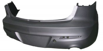 41 999 р. Задний бампер SAT SPORT  Mazda 3/Axela  BL (2009-2013) дорестайлинг седан, рестайлинг седан (Неокрашенный)  с доставкой в г. Пермь. Увеличить фотографию 2