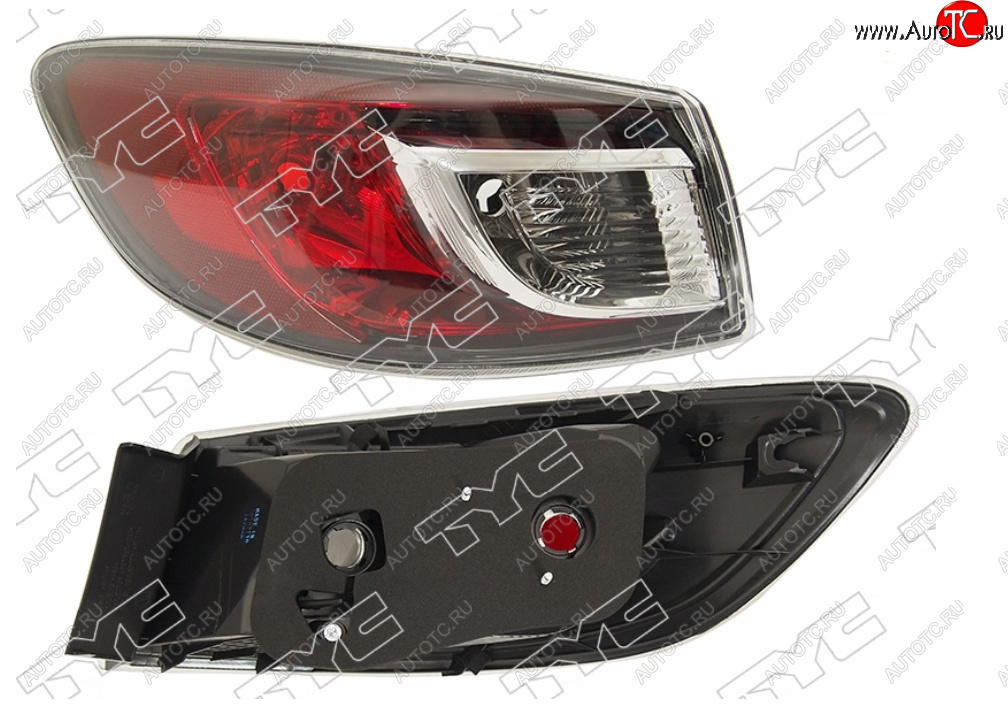 4 749 р. Левый фонарь задний TYC Mazda 3/Axela BL дорестайлинг седан (2009-2011)  с доставкой в г. Пермь