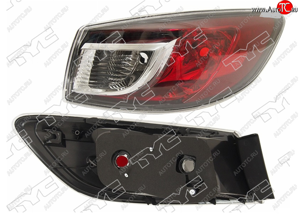 4 749 р. Правый фонарь задний TYC Mazda 3/Axela BL дорестайлинг седан (2009-2011)  с доставкой в г. Пермь