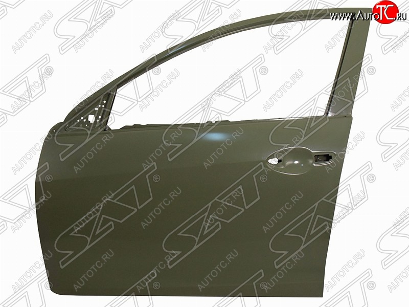 6 499 р. Левая дверь передняя SAT Mazda 3/Axela BL дорестайлинг седан (2009-2011) (Неокрашенная)  с доставкой в г. Пермь