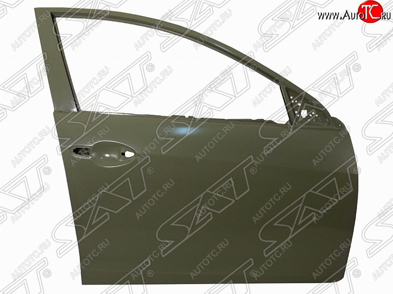 6 499 р. Правая дверь передняя SAT Mazda 3/Axela BL дорестайлинг седан (2009-2011) (Неокрашенная)  с доставкой в г. Пермь