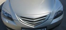3 189 р. Решётка радиатора Корнер  Mazda 3/Axela  BK (2006-2009) рестайлинг, хэтчбэк (Неокрашенная)  с доставкой в г. Пермь. Увеличить фотографию 3
