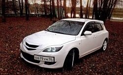 3 189 р. Решётка радиатора (спорт) Style (сетка) Mazda 3/Axela BK дорестайлинг, хэтчбэк (2003-2006) (Неокрашенная)  с доставкой в г. Пермь. Увеличить фотографию 5