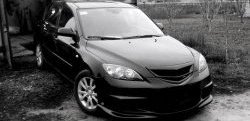 3 189 р. Решётка радиатора (спорт) Style (сетка) Mazda 3/Axela BK дорестайлинг, хэтчбэк (2003-2006) (Неокрашенная)  с доставкой в г. Пермь. Увеличить фотографию 6