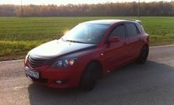 4 999 р. Спойлер Style v1 (двух ногий) Mazda 3/Axela BK дорестайлинг, хэтчбэк (2003-2006) (Неокрашенный)  с доставкой в г. Пермь. Увеличить фотографию 6