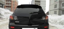 3 499 р. Спойлер Style v2  Mazda 3/Axela  BK (2003-2009) дорестайлинг, хэтчбэк, рестайлинг, хэтчбэк (Неокрашенный)  с доставкой в г. Пермь. Увеличить фотографию 12