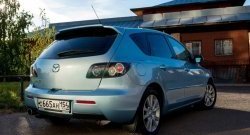 3 499 р. Спойлер Style v2  Mazda 3/Axela  BK (2003-2009) дорестайлинг, хэтчбэк, рестайлинг, хэтчбэк (Неокрашенный)  с доставкой в г. Пермь. Увеличить фотографию 13