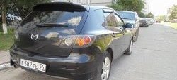 3 499 р. Спойлер Style v2  Mazda 3/Axela  BK (2003-2009) дорестайлинг, хэтчбэк, рестайлинг, хэтчбэк (Неокрашенный)  с доставкой в г. Пермь. Увеличить фотографию 4