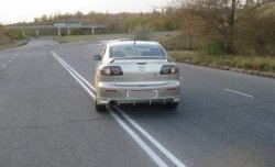 4 749 р. Накладка на задний бампер Style Mazda 3/Axela BK дорестайлинг седан (2003-2006) (Неокрашенная)  с доставкой в г. Пермь. Увеличить фотографию 10