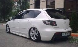 4 549 р. Пороги накладки Сток 2л Mazda 3/Axela BK дорестайлинг, хэтчбэк (2003-2006) (Неокрашенные)  с доставкой в г. Пермь. Увеличить фотографию 2
