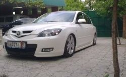 4 549 р. Пороги накладки Сток 2л Mazda 3/Axela BK дорестайлинг, хэтчбэк (2003-2006) (Неокрашенные)  с доставкой в г. Пермь. Увеличить фотографию 5