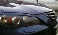 Реснички на фары Корнер Mazda 3/Axela  BK (2003-2009) дорестайлинг седан, рестайлинг седан