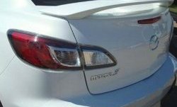 4 999 р. Спойлер CT Mazda 3/Axela BL дорестайлинг седан (2009-2011) (Неокрашенный)  с доставкой в г. Пермь. Увеличить фотографию 2