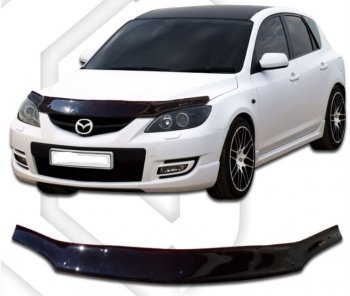 Дефлектор капота CA-Plastiс Mazda Axela  MPS (2006-2009)