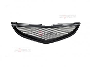 4 399 р. Решётка радиатора Sport Var №1  Mazda 6  GH (2007-2012) дорестайлинг лифтбэк, дорестайлинг седан, дорестайлинг универсал, рестайлинг лифтбэк, рестайлинг седан, рестайлинг универсал (С сеткой, Неокрашенная)  с доставкой в г. Пермь. Увеличить фотографию 2