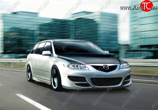 28 999 р. Передний бампер МК1 Mazda 6 GG седан дорестайлинг (2002-2005)  с доставкой в г. Пермь