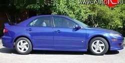 7 349 р. Пороги накладки Razzi Mazda 6 GG лифтбэк дорестайлинг (2002-2005) (Неокрашенные)  с доставкой в г. Пермь. Увеличить фотографию 3