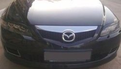 1 649 р. Реснички на фары CT Mazda 6 GG седан дорестайлинг (2002-2005) (Неокрашенные)  с доставкой в г. Пермь. Увеличить фотографию 2