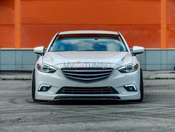 9 999 р. Решётка радиатора Tuning-Sport Mazda 6 GJ дорестайлинг седан (2012-2015) (Неокрашенная)  с доставкой в г. Пермь. Увеличить фотографию 3