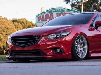 9 999 р. Решётка радиатора Tuning-Sport Mazda 6 GJ дорестайлинг седан (2012-2015) (Неокрашенная)  с доставкой в г. Пермь. Увеличить фотографию 7
